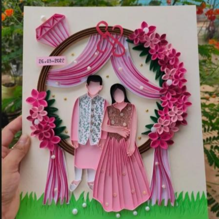 Whispering Petals with Quilling Art