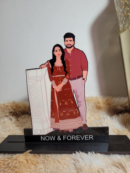 Endless Love Digital Portrait