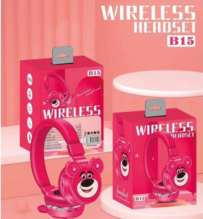 CuddleTunes Lotso Bear Wireless Headphones for Kids