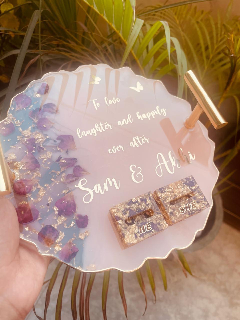 Forever & Always Ring Platter