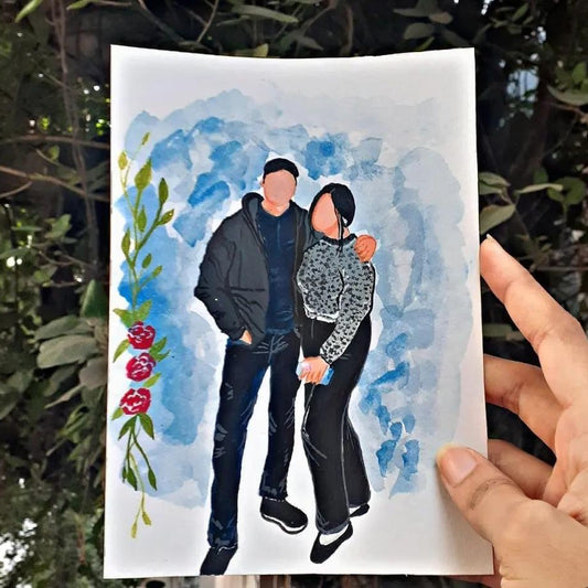 Love's Palette Illustration Frame