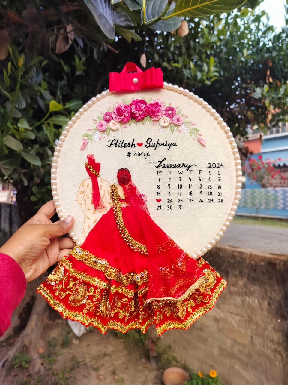 Eternal Love Embroidered Tapestry