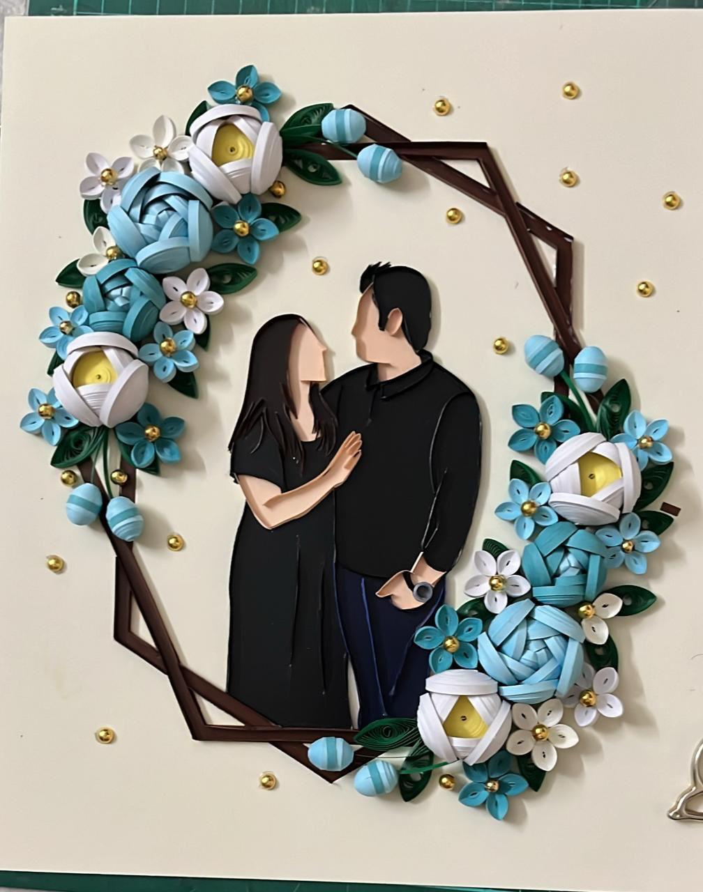Eternal Embrace Quilling Frame