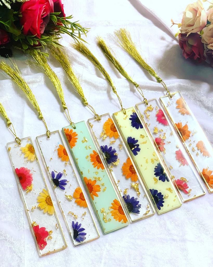 LumiTide Resin Bookmark