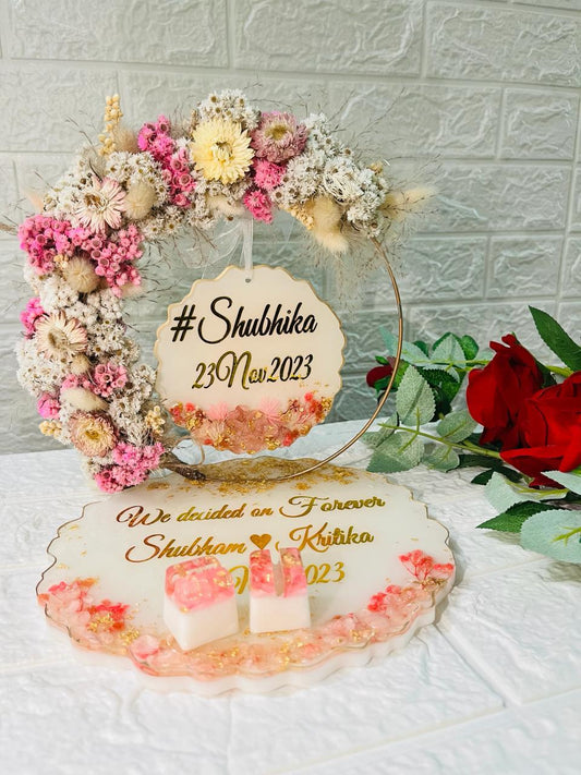 Eternal Elegance Resin Ring Platter