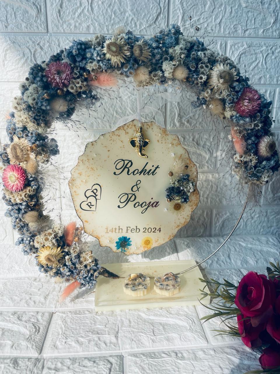 Cherished Moments Resin Ring Platter