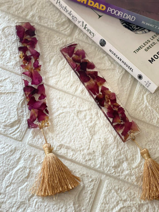 Eternal Bloom Resin Bookmark