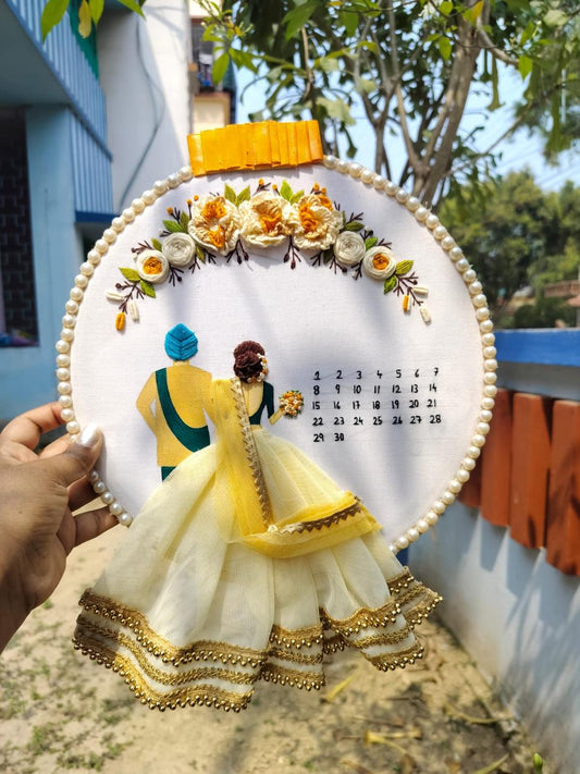 Golden Threads Memory Hoop