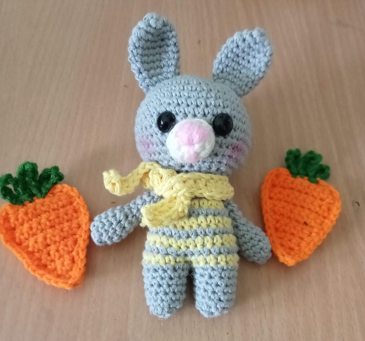 Cozy Cuddle crochet Bunny
