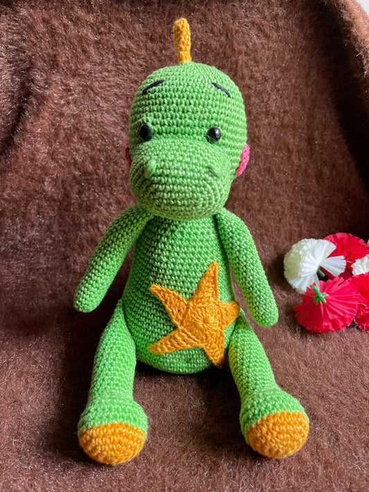 Jurassic Yarnosaur Crochet Creation