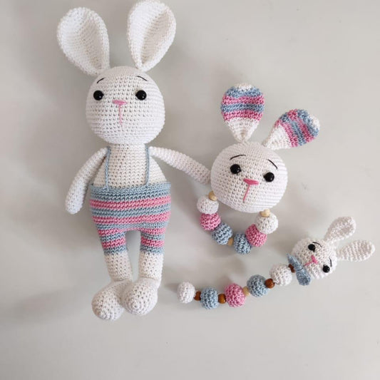 Bunny Bliss  crochet Kit For New Born