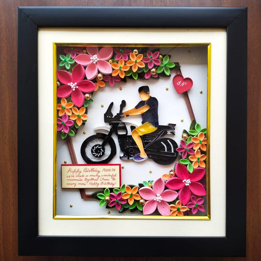 Man Quilling Artistry