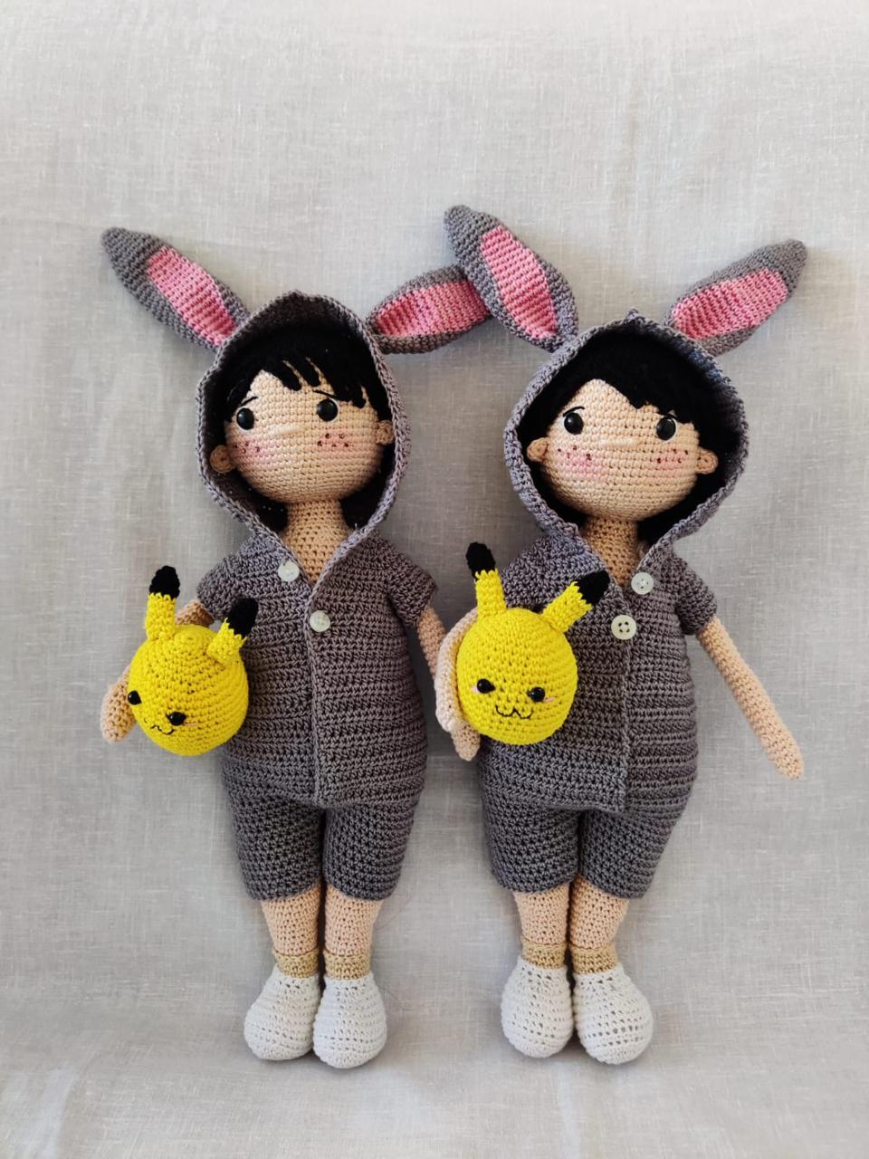 Cherished Knots Crochet Dolls