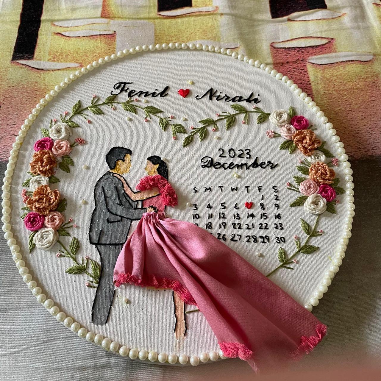 Unity in Stitches  Embroidery Hoop