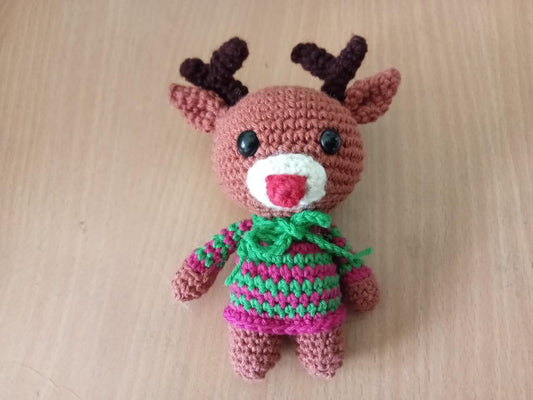 Woodland Whimsy Crochet Deer