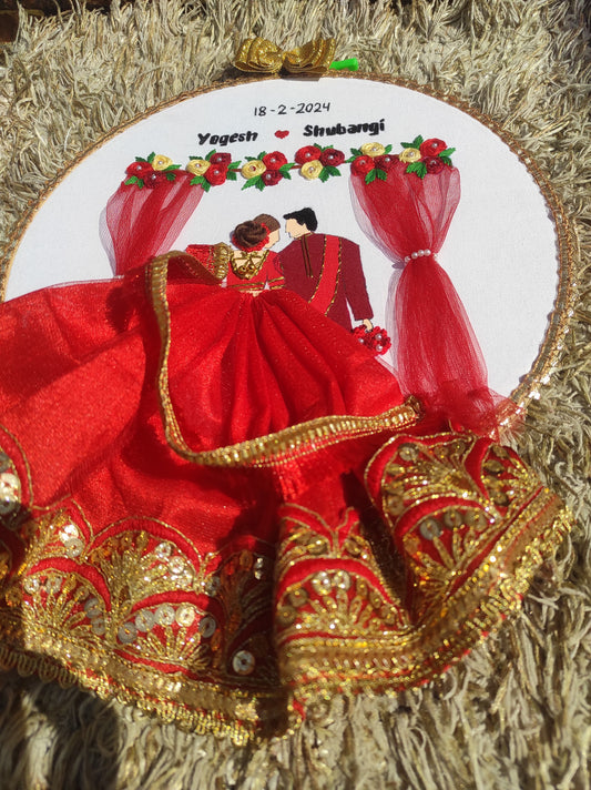 Eternitys Embrace Embroidery Hoop