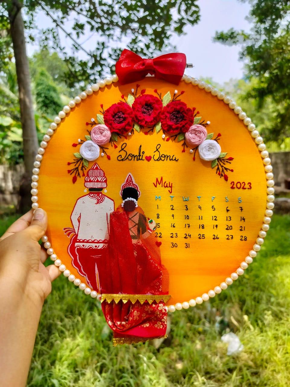 Magically Bound Embroidery Hoop