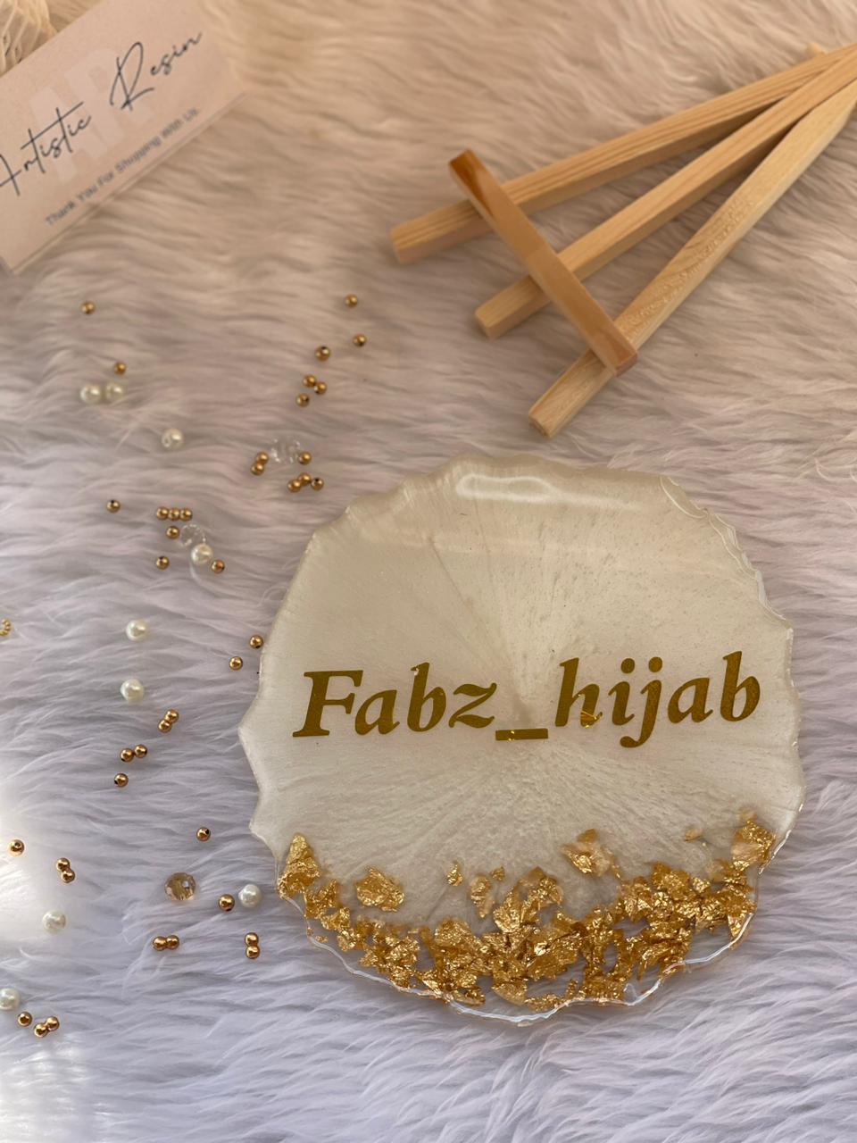 Crystal Essence Creations resin coaster