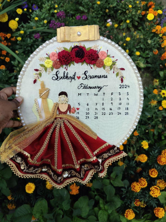 Harmony in Thread Hoop