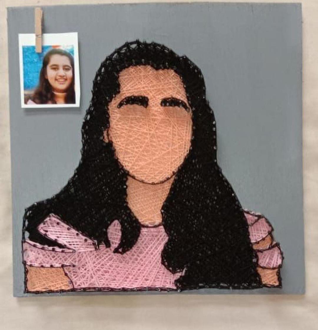 Strung Together string art