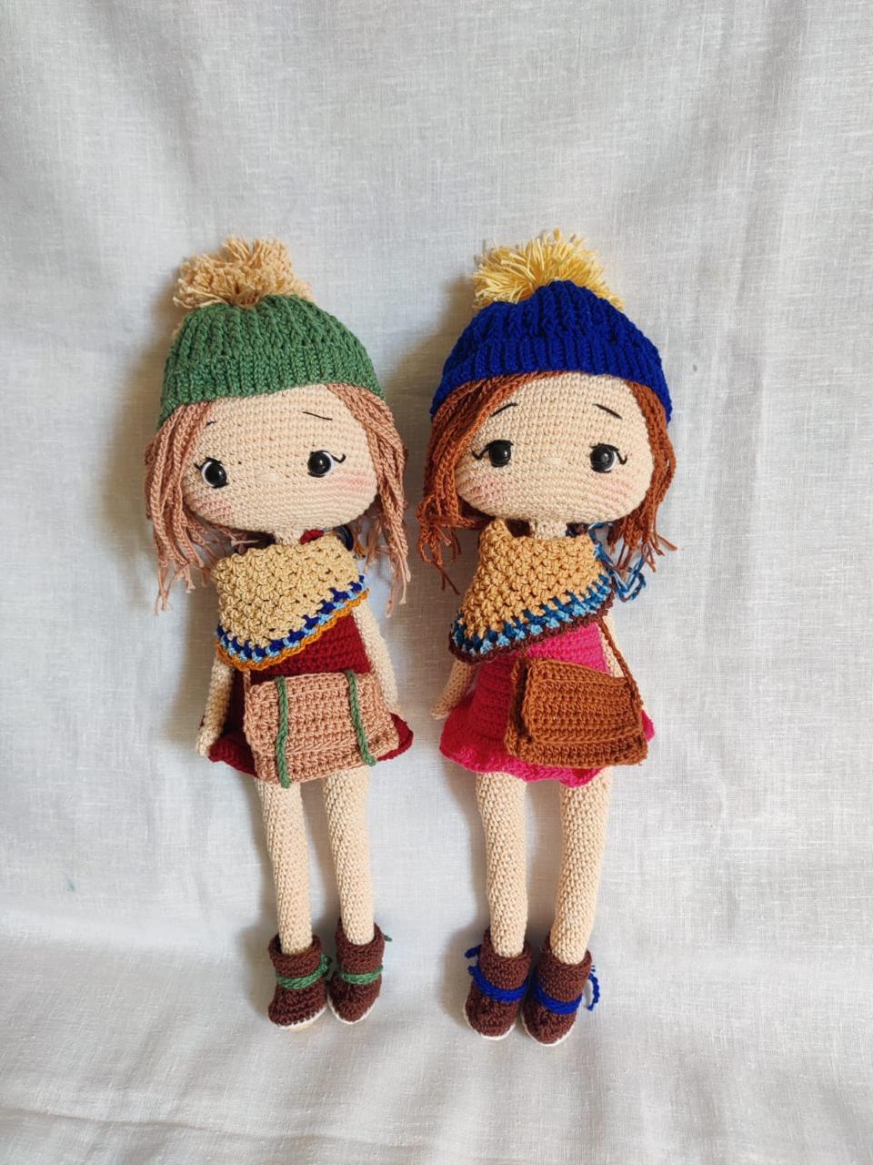 Blossom Belles crochet dolls