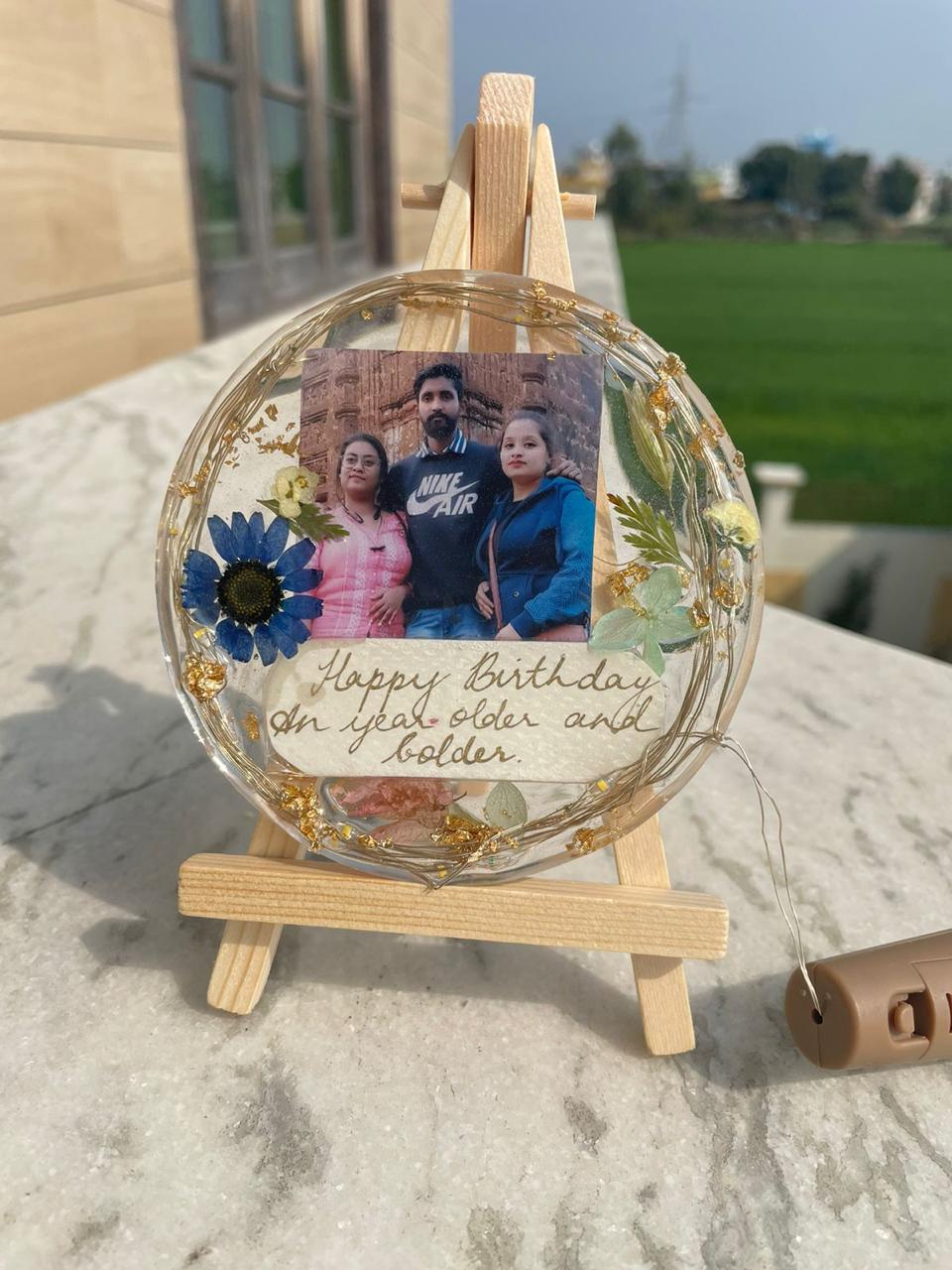 Brotherly Bond photo Coaster