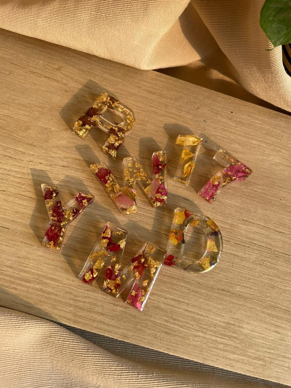 Glowing Elegance Alphabets