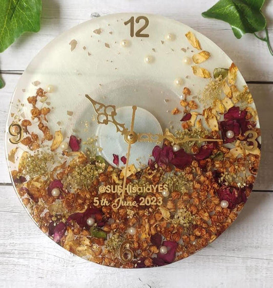 ResinTime Artisan Clock