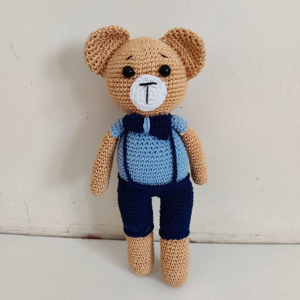 Cozy Cuddle Crochet Teddy