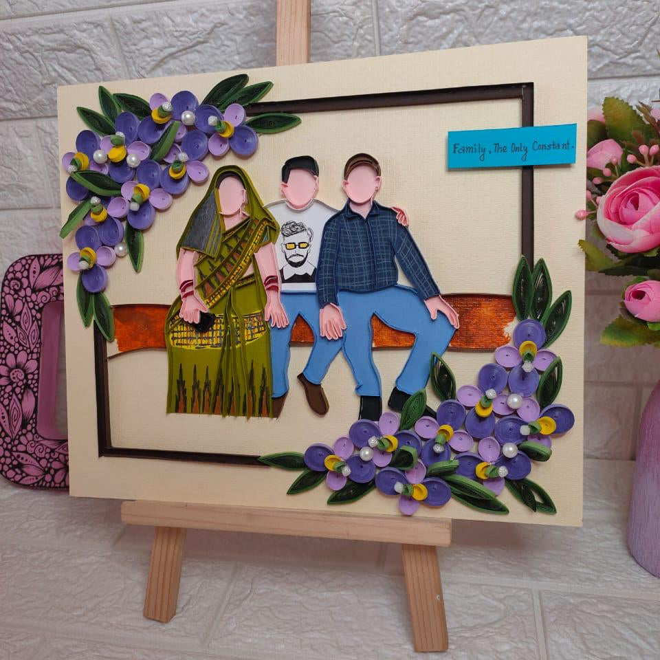 Ethereal Blossoms Family Portrait