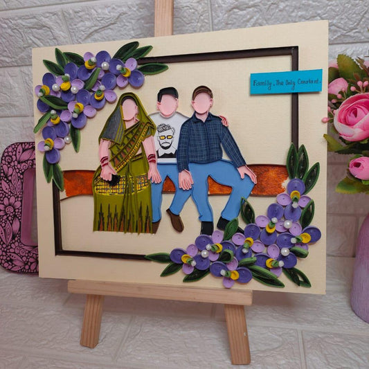 Ethereal Blossoms Family Portrait