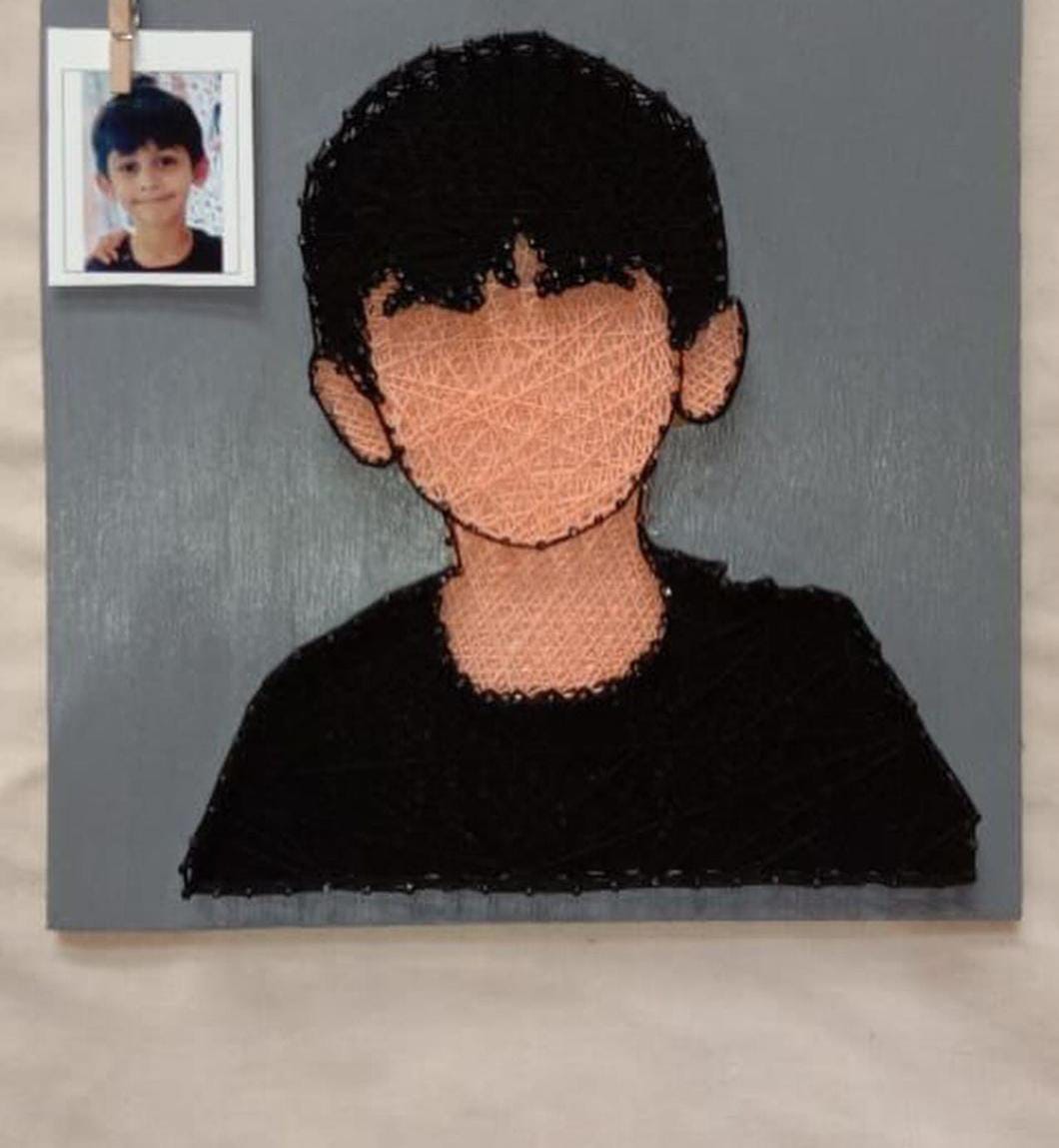 Strung Together string art