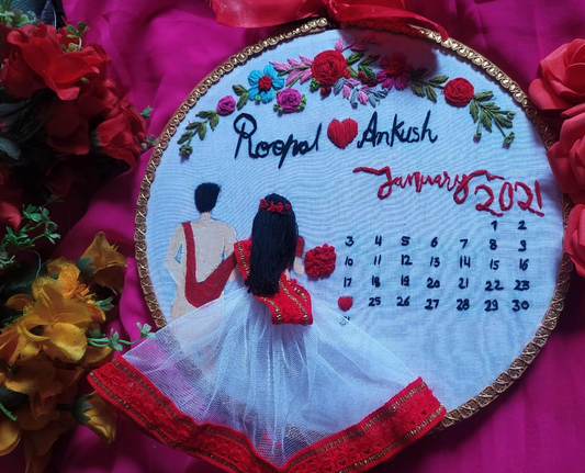 Forever Together Embroidery Hoop