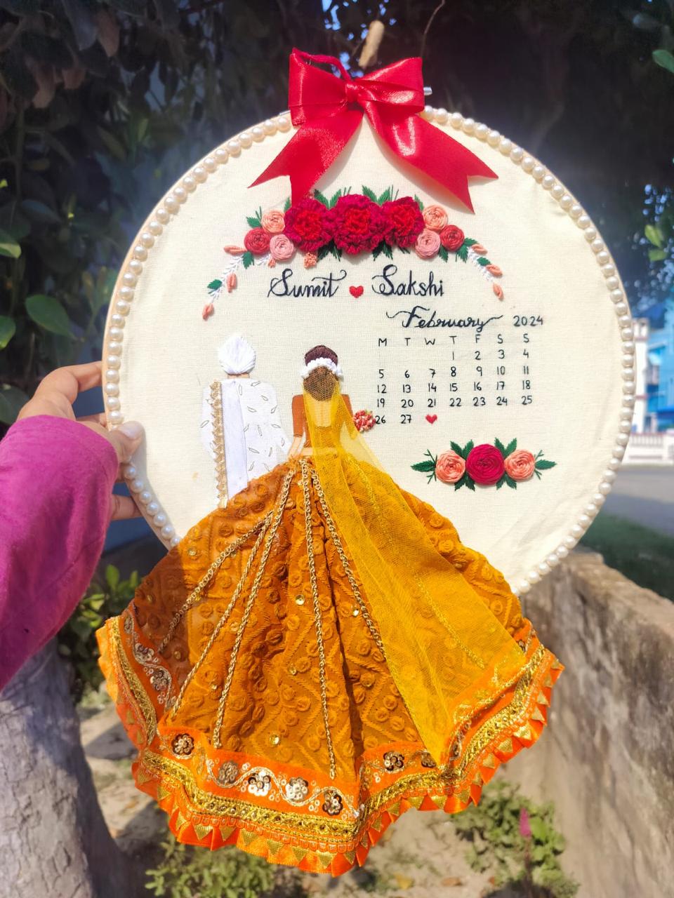 Timeless Togetherness Embroidery Hoop