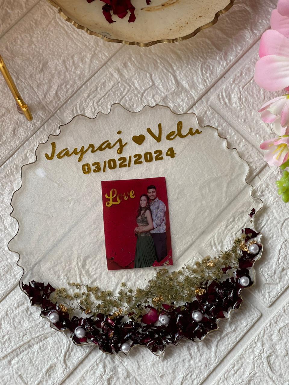 Everlasting Love Resin Frame