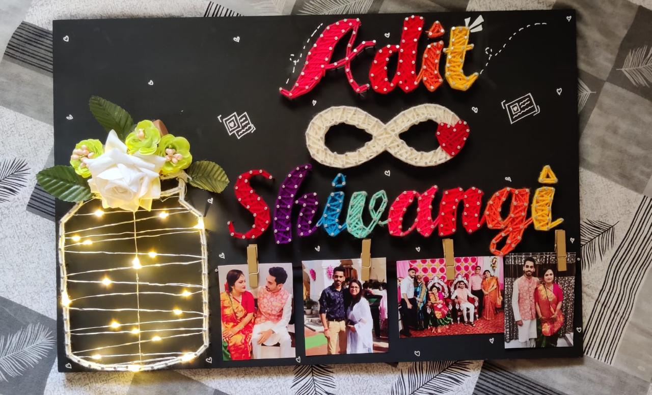 Forever Entwined string art