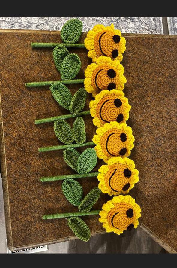 RadiantSun Blooms flower crochet