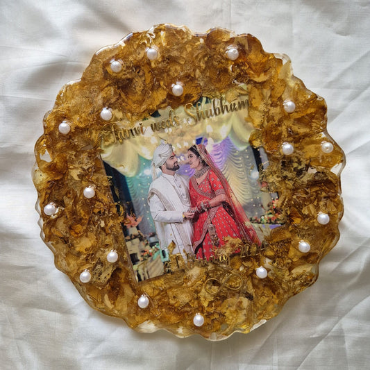 Circularis varmala preservation Resin Frame