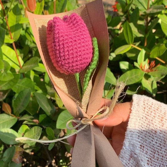 PetalPerfection Tulip flower crochet