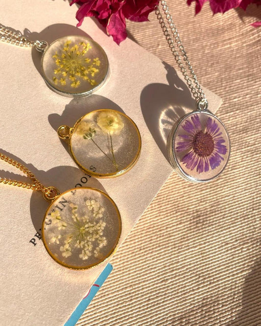 Ethereal Resin Pendants