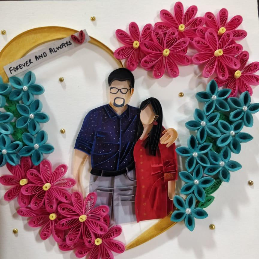 Unity Quilling art Creations