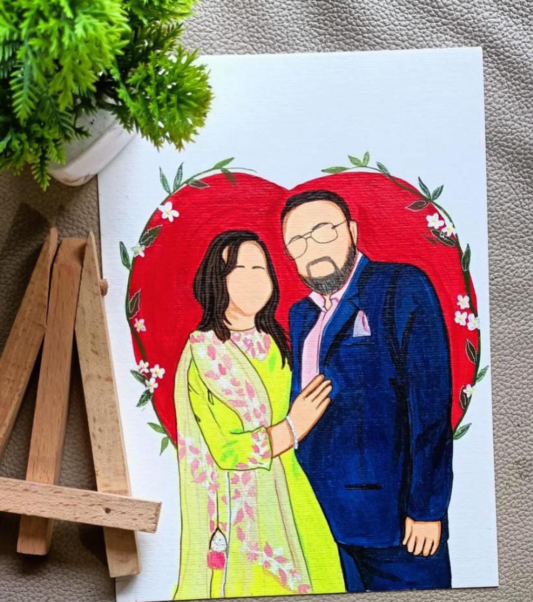 Artisanal Custom illustration Portrait