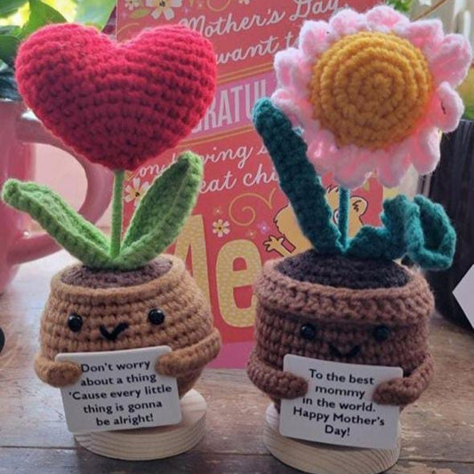 BloomNest Pots flower crochet