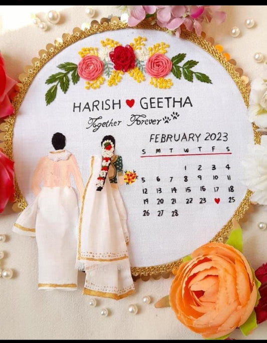 Unity Rings Embroidery Hoop