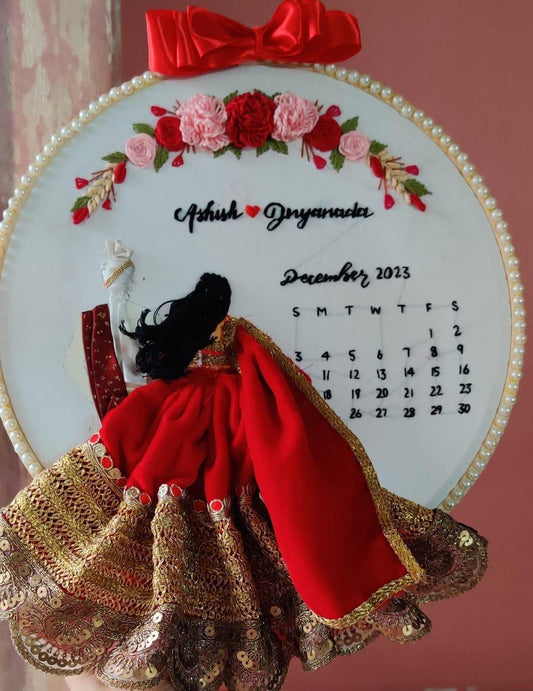 Soulmate Circles Embroidery Hoop