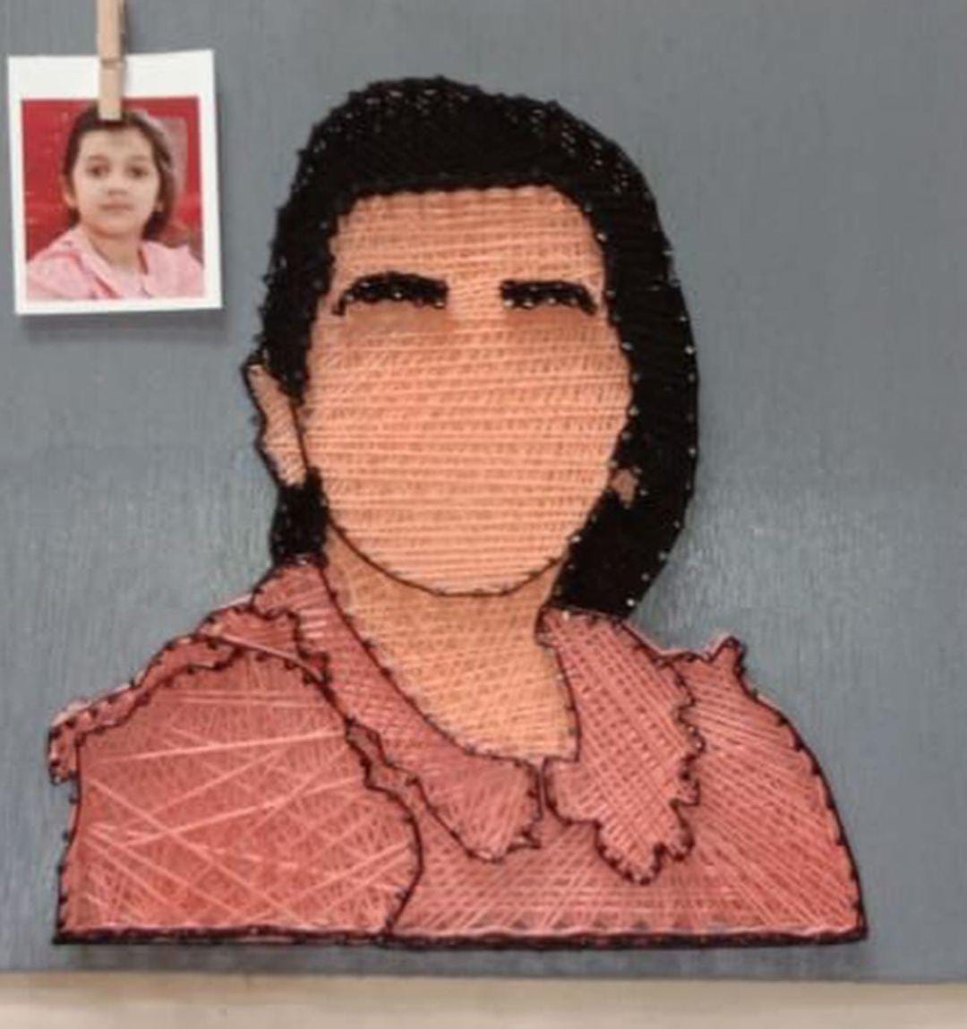 Strung Together string art