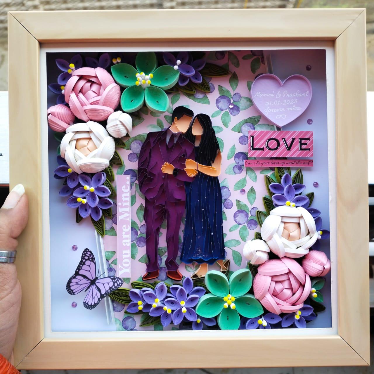 FlutterBloom Quilling Portraits