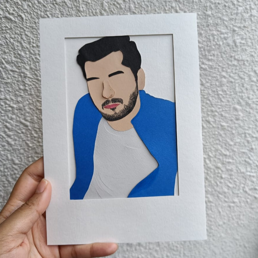 Adventure hand cut cards Frame