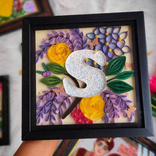 Quilling Craft Alphabet Collection