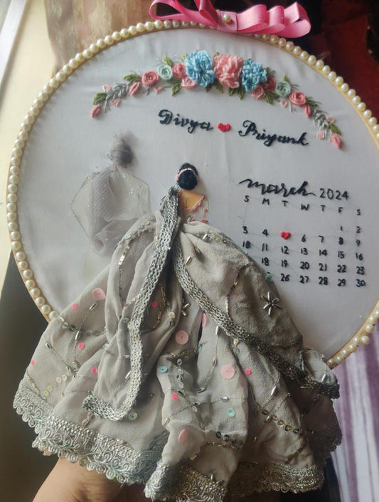 Timeless Love Embroidery Hoops